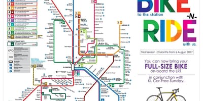 Rapid kl la carte de l'itinéraire